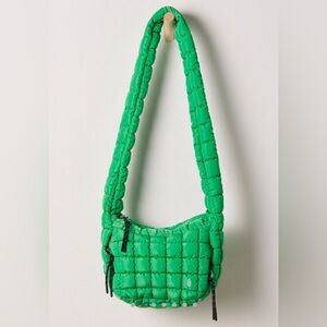 Free People Baby Carryall Sling Bag in “Kelly”